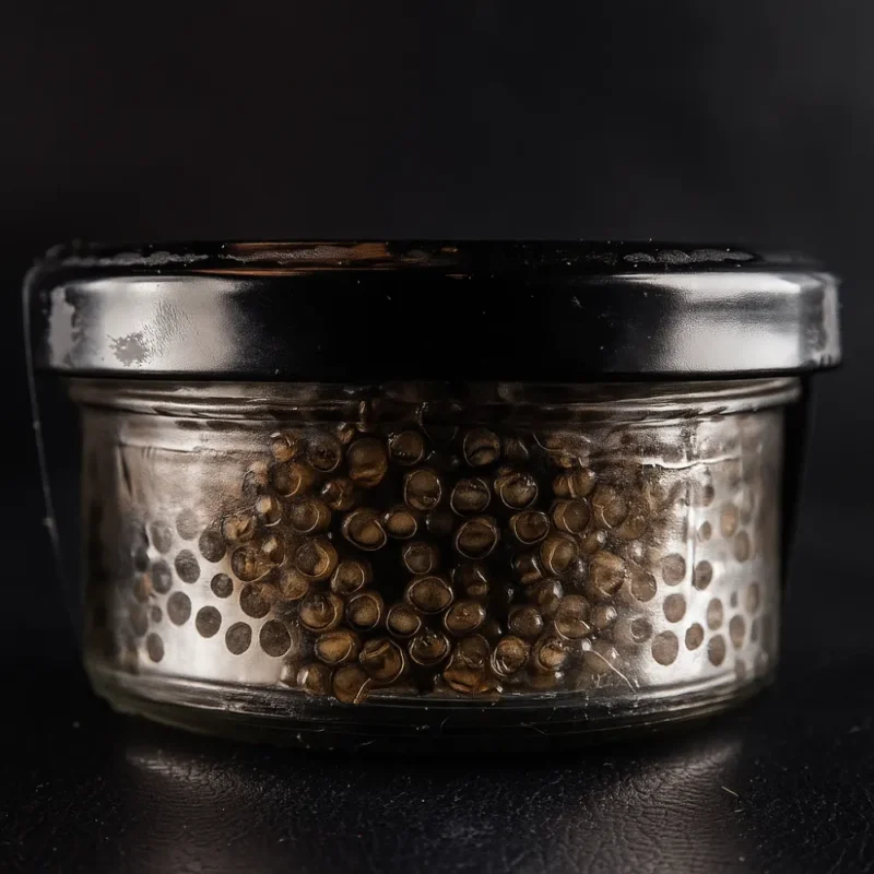 caviar de béluga noir