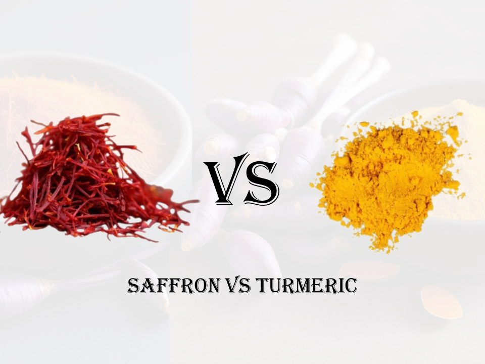 Saffron VS Turmeric